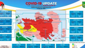 Kota Batam Punya 1 Zona Merah COVID-19, 109 Orang Masih Positif Corona