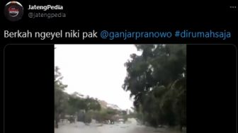 Terjebak Banjir karena Tak Ikuti Anjuran Ganjar, Pria Ini Minta Ampun