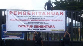 Olahraga di Rumah Saja, Pemprov Kaltim Tutup Palaran dan Sempaja di Akhir Pekan