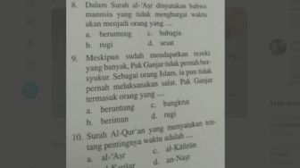 Viral! Ada Nama Ganjar di Buku SD, Jadi Sosok Ogah Bersyukur dan Tak Salat