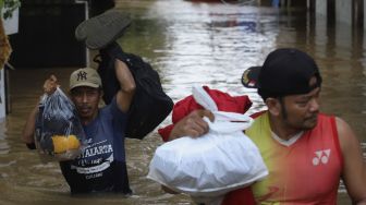 Fenomena La Lina, 25 Kelurahan di Jakarta Rawan Banjir