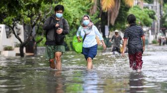 Anies: Curah Hujan di Luar Kendali Kita, di Atas 100 Mm Berarti Banjir