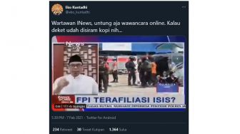 Munarman Ngamuk di Acara TV, Eko Kuntadhi: Kalau Deket Udah Disiram Kopi