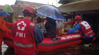 Banjir di Kota Pekalongan Meluas, Pengungsi Bertambah Ribuan