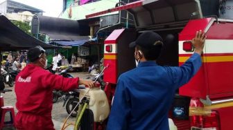 Lagi, Pasar Pondok Labu Ditutup, Pedagang Positif Covid-19