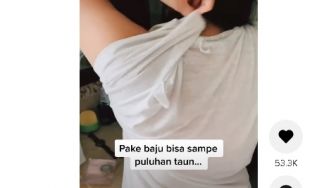 Viral! Orang Kaya Ogah Buang Baju Robek, Wujud Kaos Bikin Geleng Kepala