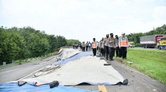 Jalan Tol Cipali Amblas, Polisi Terapkan Lawan Arus di KM 117-126