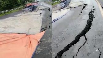 Jalan Tol Cipali KM 122 Retak dan Ambles, Ternyata Ini Penyebabnya