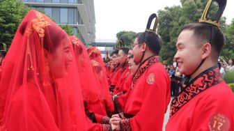 Hari Valentine, Pendaftaran Nikah di China Membludak
