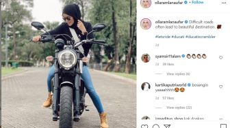 Olla Ramlan Dicibir Pakai Hijab Tapi Bercelana Jeans: Aku Kan Tomboy