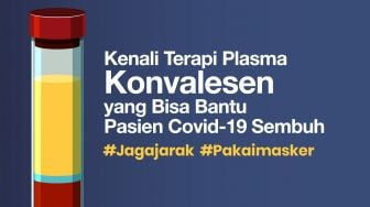 INFOGRAFIS: Kenali Terapi Plasma Konvalesen yang Bisa Bantu Pasien Covid-19