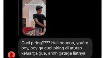 Gara-Gara Cuci Piring, Selebgram Debri Sumule Dikomen Negatif Oleh Pengikut