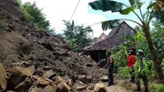 Dua Peristiwa Tanah Longsor Terjadi di Gunungkidul