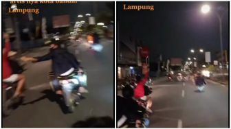 Viral Video Acungkan Celurit, Ternyata Pelajar SMKN di Bandar Lampung