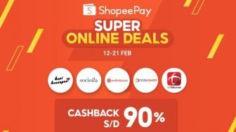 ShopeePay Super Online Deals Meriahkan Momen Imlek Anda di Rumah!