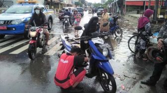 Berlaku Semua Merek, Yamaha Berikan Layanan Gratis Motor Banjir di Jateng