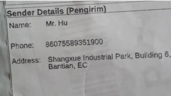 Belanja di China Via Shopee Selalu Dikirim Atas Nama Mr Hu? Ini Orangnya