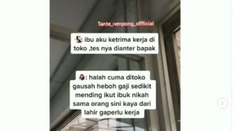 Sedih, Curhat Gadis Diremehkan Ibu Gegara Kerja di Toko dan Gajinya Kecil