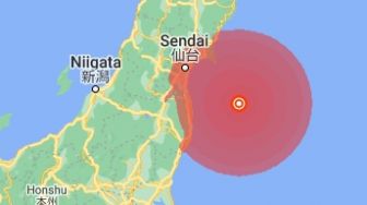 Jepang Gempa 7,1 SR, Tidak Ada Tsunami