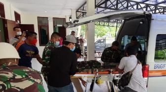 Dor...Dor...! Prajurit TNI Prada Ginanjar Tewas Ditembak di Papua