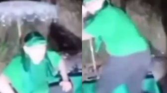 Viral Video Pria Serba Hijau Joget TikTok, Ngaku Tantang Nyi Roro Kidul