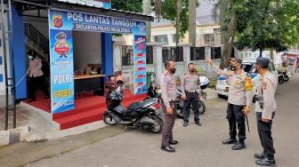 Kapolres Majalengka Pantau Rekayasa Lalu Lintas di Majalengka Kota