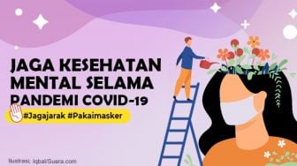 INFOGRAFIS: Cara Sederhana Menjaga Kesehatan Mental Selama Pandemi Covid-19