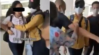 Viral Video Istri Sah Baku Hantam dengan Selingkuhan Suami sampai Terjatuh