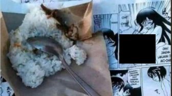 Bikin Syok, Ditemukan Nasi Kucing Dibungkus Komik Hentai