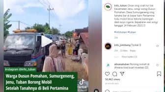 Viral OKB Kampung Miliarder Tuban Beli Mobil Barengan, Ini Kata Kadesnya