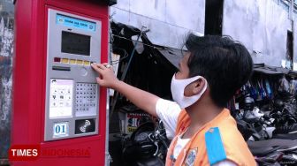 Parkir Elektronik di Gresik Masih Dilakukan Manual