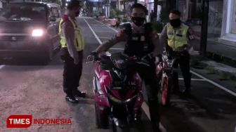 Polres Sumedang Tertibkan Balap Liar