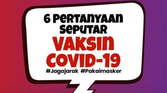 INFOGRAFIS: 6 Pertanyaan Seputar Vaksin Covid-19