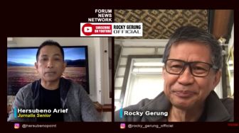 Jokowi Cabut Perpres Miras karena NU, Rocky Gerung: FPI Mudah Disingkirkan