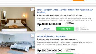 Puluhan Hotel di Kota Bandung Diobral di Situs Jual Beli, Gulung Tikar?