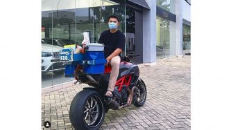 Viral Ducati Diavel Jadi Armada Angkut Tukang Siomai, Warganet Heran