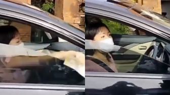 Viral Wanita Memaki Polisi usai Terobos Lampu Merah, Publik: Gak Ada Akhlak