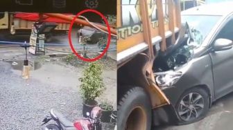 Salah Injak Pedal Rem, Begini Nasib Pengemudi Mobil di Dadap Tangerang