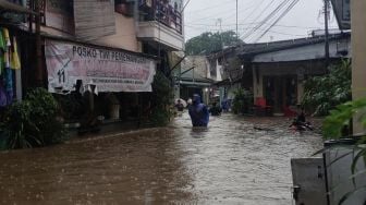 Jakarta Banjir, 2 RW di Tebet Kebanjiran, Terparah RW 07 hingga 1 Meter