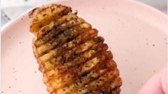 Resep Accordion Potato, Kentang Kekinian dengan Bentuk Super Unik