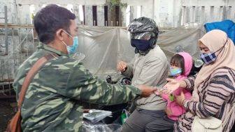 Peringati HPN 2021, Forum Journalist Majalengka Berbagi Masker