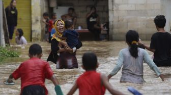 57 RT di Jakarta Kebanjiran, Cipinang Melayu Terparah Banjir 1,5 Meter
