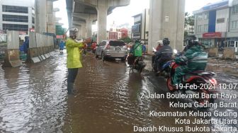 Sejumlah Wilayah Jakarta Banjir, Pengendara Diimbau Hindari Ruas Jalan Ini