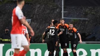 Hasil Liga Europa: AS Roma Taklukkan Braga 2-0