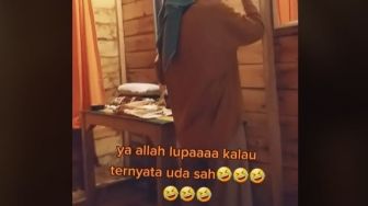 Kaget Lihat Istri Sendiri, Viral Reaksi Pria Lupa Dirinya Sudah Menikah