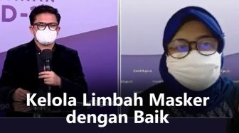 Limbah Masker Berpotensi Menularkan Covid-19, Begini Cara Membuangnya