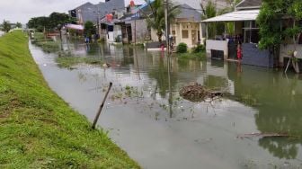 Tak Hujan, Perumahan Garden City Tangerang Banjir Hampir 1 Meter