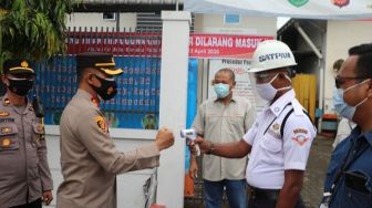 Kapolres Ciko Apresiasi PT Comffed Zero Positif Covid-19