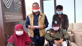 Tiga Pekerja Migran yang Alami Luka Bakar dan Sakit  Tiba di Bandara Soetta