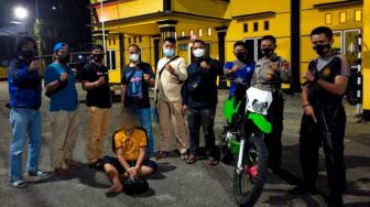 Polisi Gadungan Pura-pura Beli Motor di Sawahlunto, Ternyata Maling